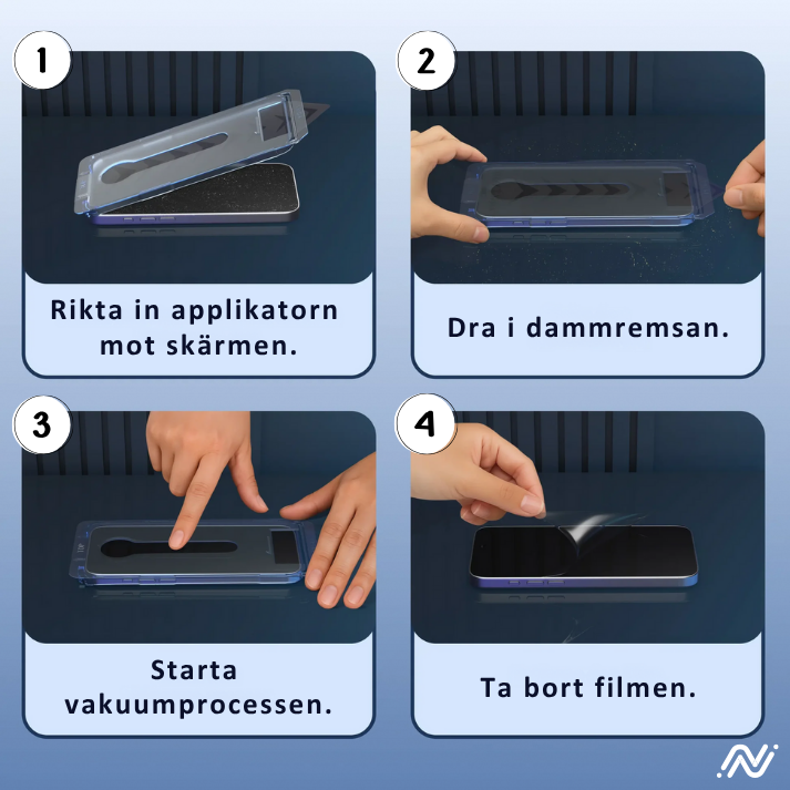 Arctiqo™ 3 i 1 Skärmskydd